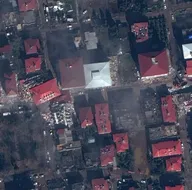 Depremin boyutu uydudan görüntülendi!