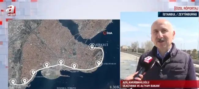 Bakan Karaismailoğlu A Haber’de! Yeni nesil ulaşım projesi