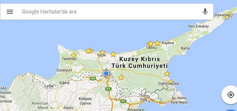 Son dakika: Google'den KKTC (Kuzey Kıbrıs Türk Cumhuriyeti) hamlesi