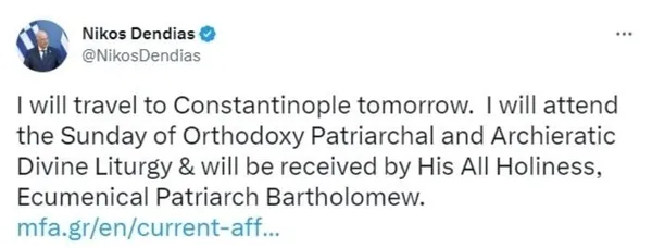 1678031290848.jpg Yunan Bakan Dendias'tan İstanbul için geri vites! Paylaşımlarında değişikliğe gitti - 2