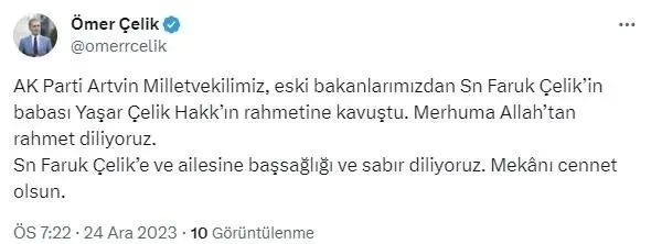 ak-parti-artvin-milletvekili-faruk-celikin-babasi-haci-yasar-celik-hayatini-kaybetti-1703436695128.jpeg AK Parti Artvin Milletvekili Faruk Çelik’in babası Hacı Yaşar Çelik hayatını kaybetti - 3