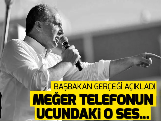 Başbakan Yıldırımdan İnceye: Seni işlettiler
