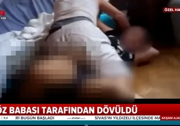 Taksim'de öz kızını öldüresiye döven baba gözaltına alındı