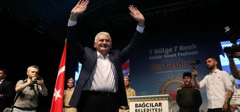 Tokatlılardan Binali Yıldırım'a sevgi seli!