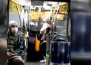 Otobüs şoföründen tartıştığı yolcuya “İn aşağıya”