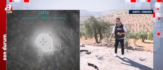 İşte DEAŞ lideri Maher al-Agal’ın öldürüldüğü yer! A Haber böyle görüntüledi