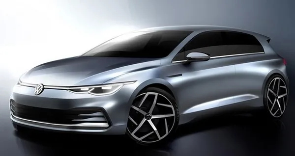 Yeni Volkswagen Golf'ten ilk kareler paylaşıldı - 1