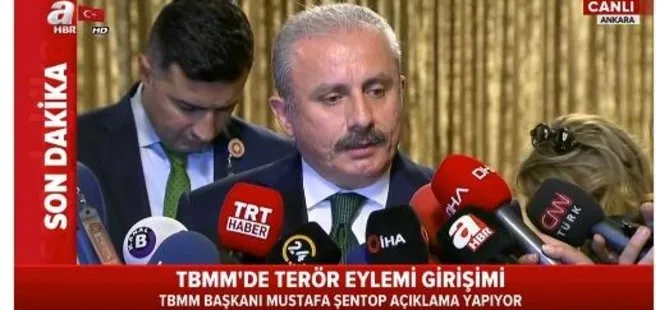 Mustafa Şentop’tan terör eylemi girişimi hakkında açıklama