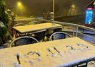 İstanbula mevsimin ilk karı düştü