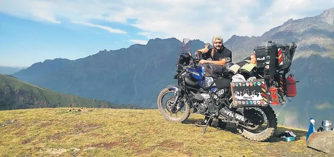 Sigaraya veda etti 100 bin km gitti