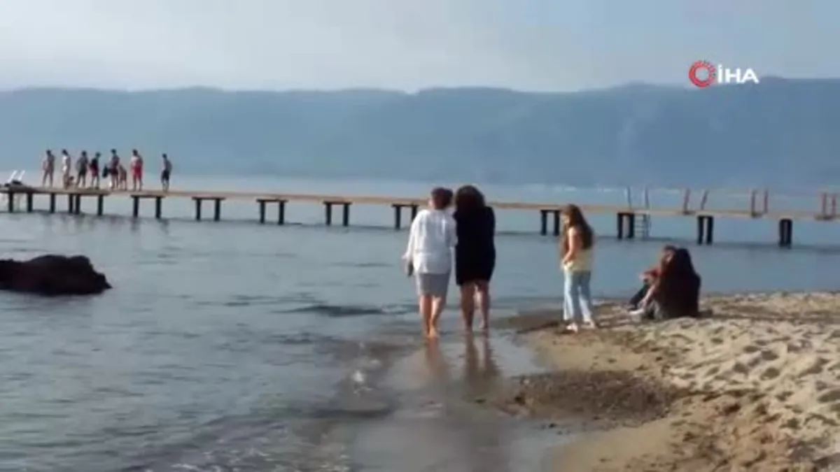 Kuzey Ege'de deniz sezonu henüz bitmedi