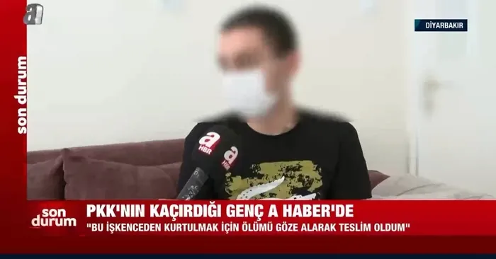 PKK tarafından dağa kaçırılmıştı! Yaşadıklarını A Haber'e anlattı - 1
