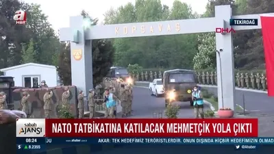 Mehmetçik NATO Tatbikatı için yola çıktı!