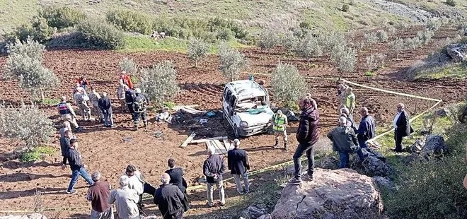 Feci kaza: Virajı alamayan otomobil şarampole uçtu! Sürücü hayatını kaybetti