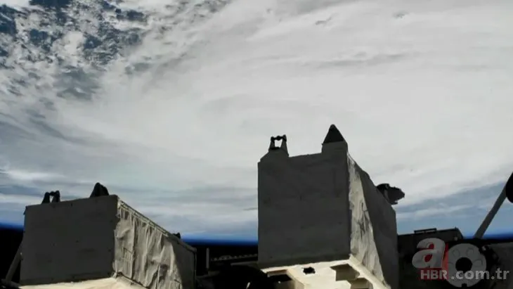 NASA, Dorian Kasırgası'nı uzaydan canlı yayınladı! İşte felaketin o görüntüleri...