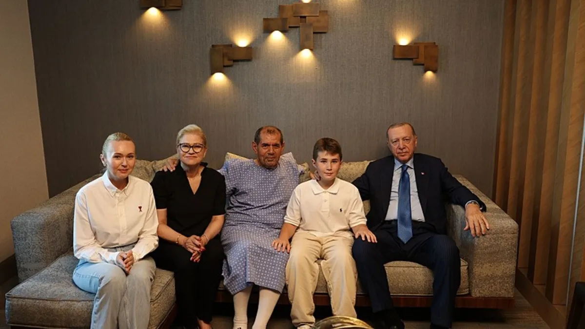 Galatasaray Başkanı Dursun Özbek'ten Başkan Erdoğan'a teşekkür!