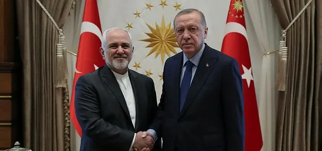 Başkan Erdoğan Cevad Zarif’i kabul etti
