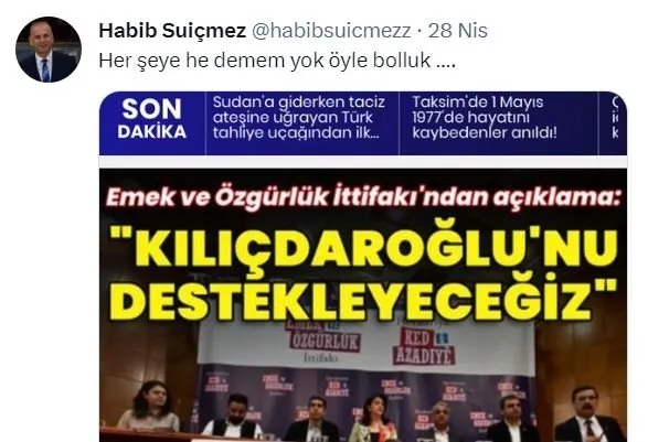 habib-suicmez-her-seye-he-demem-diyerek-paylasti-iyi-partide-hdp-istifasi-1682789886909.jpg Habib Suiçmez 'Her şeye he demem' diyerek paylaştı! İYİ Parti'de HDP istifası - 1