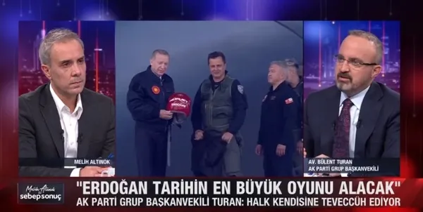 AK Parti Grup Başkanvekili Avukat Bülent Turan: Başkan Erdoğan tarihinin en büyük oyunu alacak