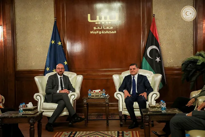 AB Konseyi Başkanı Charles Michel'den Libya'ya sürpriz ziyaret - 3
