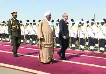 Cumhurbaşkanı Erdoğan Sudan'da