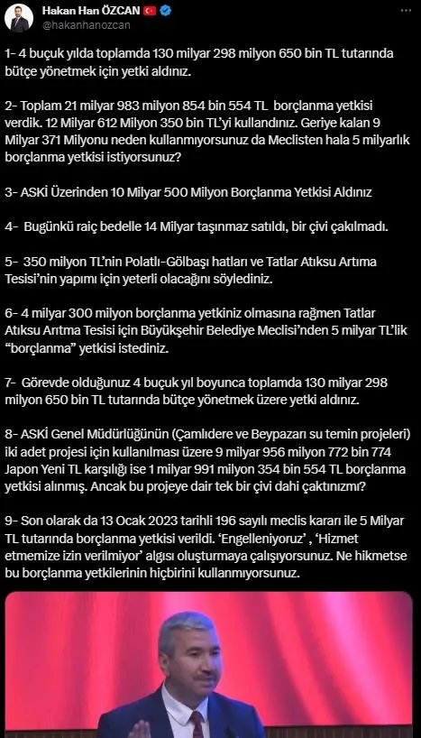 mansur-yavasin-algisini-bozan-belgeler-ak-partili-hakan-han-ozcan-borclanma-balonunu-patlatti-bu-paralar-nered-1690008943253.jpeg Mansur Yavaş'ın algısını bozan belgeler! AK Partili Hakan Han Özcan "borçlanma" balonunu patlattı: Bu paralar nerede? - 9
