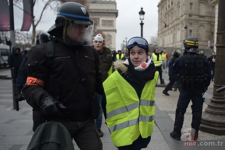 Fransa’da yeni eylem dalgası: Paris’de binlerce polis konuşlandırıldı! Şehir duman altında kaldı
