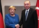Başkan Erdoğan, Merkel ile görüştü