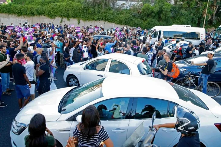 İsrail'de Etiyopya asıllı Solomon Tekah'ın ölümüyle ilgili gösterilerde 47 polis yaralandı