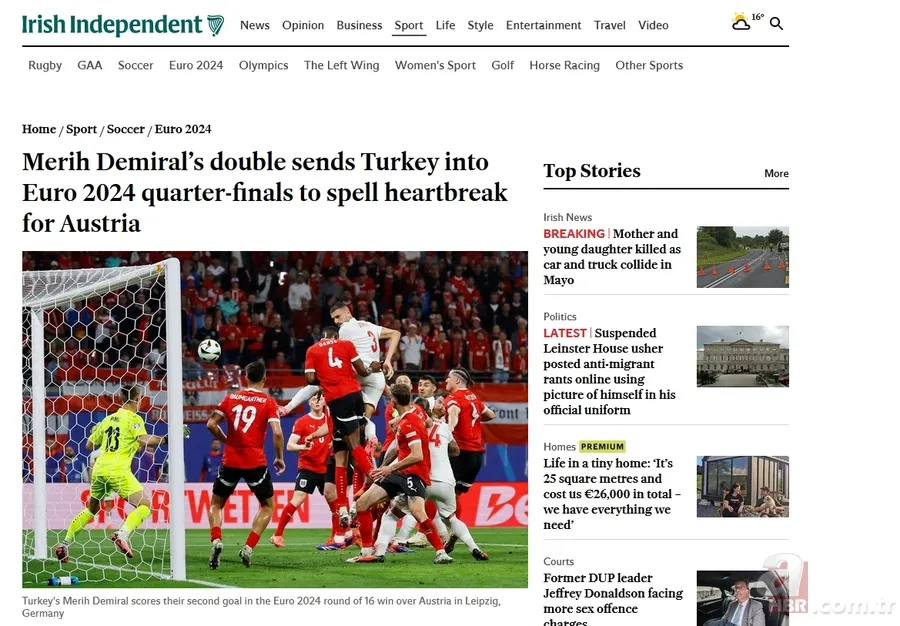 Dünya 'Bizim Çocuklar'ı konuşuyor! İşte Avusturya zaferinin manşetleri 19