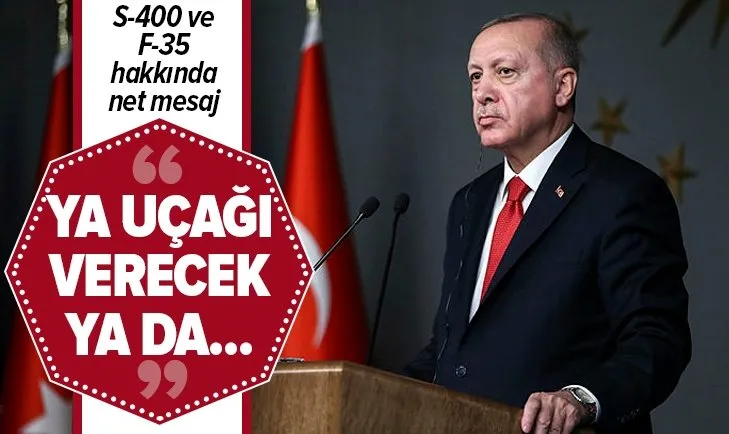 Başkan Erdoğan’dan S-400 ve F-35 açıklaması