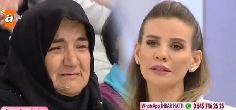 Meryem Aydın Esra Erol'da 27 yıl önce bıraktığı çocuklarını buldu
