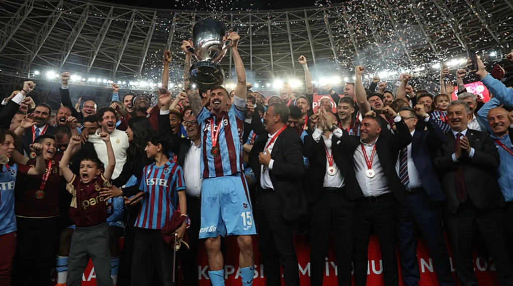 Türkiye Kupası'nda şampiyon Trabzonspor