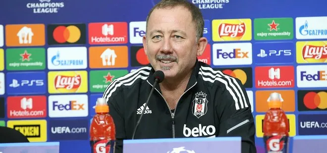 Beşiktaş Teknik Direktörü Sergen Yalçın Borussia Dortmund maçı öncesinde konuştu: Kendi oyunumuzu oynamaya çalışacağız