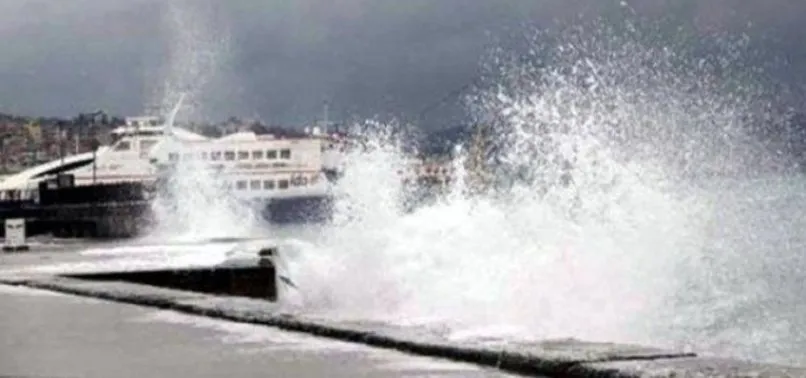Son dakika: Deniz ulaşımına olumsuz hava engeli! Bazı BUDO ve İDO seferleri iptal edildi...