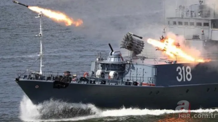 ABD Ukrayna için Rusya sınırına gitti Putin savaş gemileriyle gövde gösterisi yaptı