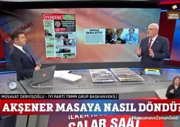 Baraj altında kalmaktan korkan İYİ Parti'den akıllara ziyan sözler! Müsavat Dervişoğlu'nun iddiaları alay konusu oldu: Meğer Akşener tiyatro oynamış