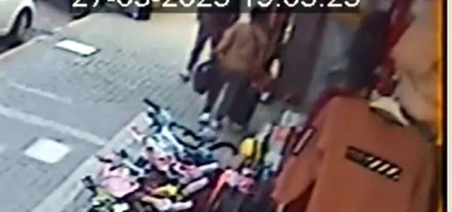 Avcılar'da valiz hırsızlığı kamerada