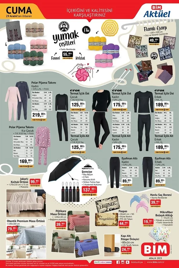 5 Ocak BİM aktüel ürünler kataloğu yayınladı: Akıllı TV, cep telefonu, kazanlı ütü, airfryer, stanly termos, blender uygun fiyattan satışta - 8