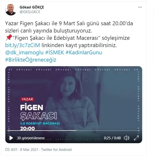 İBB, marjinal ilişkiyi savunan yazar Figen Şakacı’ya İSMEK kursiyerlerine ders verdirdi - 4