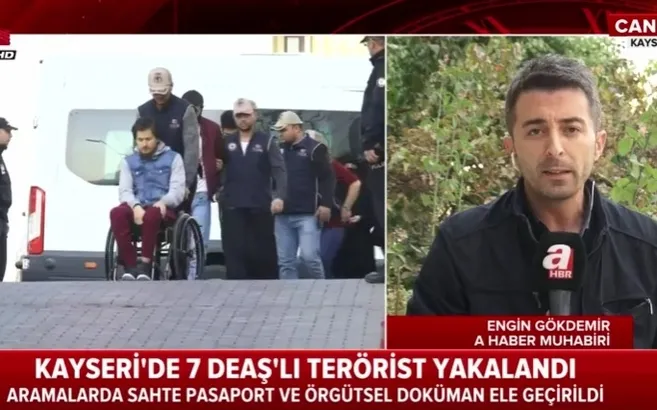 Kayseri'de DEAŞ operasyonu! 7 kişi yakalandı