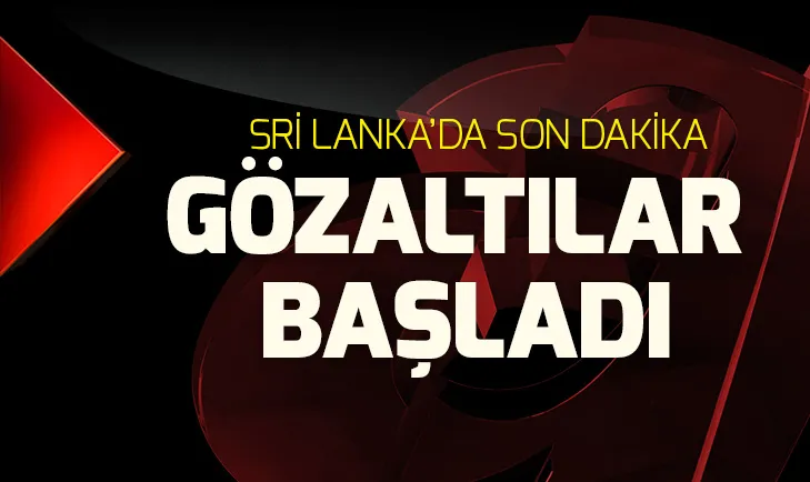 Sri Lanka’daki patlamalarda 24 şüpheli gözaltında