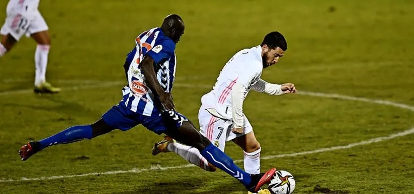 Real Madrid Kral Kupası'nda 3. lig takımı Deportivo Alcoyano'ya elendi