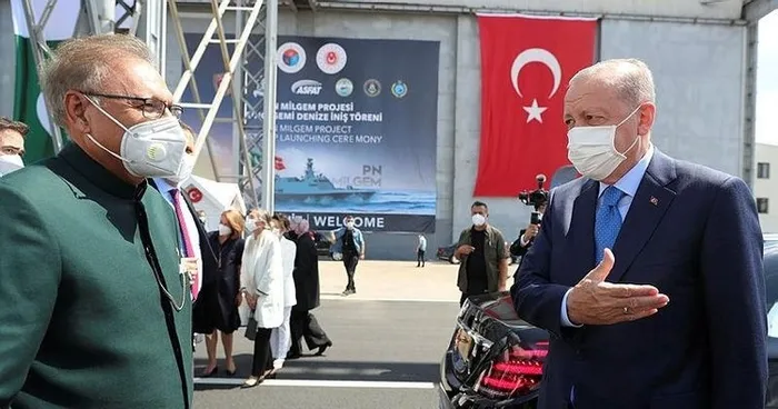 Son dakika: Babur denizle buluştu! Başkan Erdoğan’dan Pakistan MİLGEM Korvet Projesi’nde önemli açıklamalar