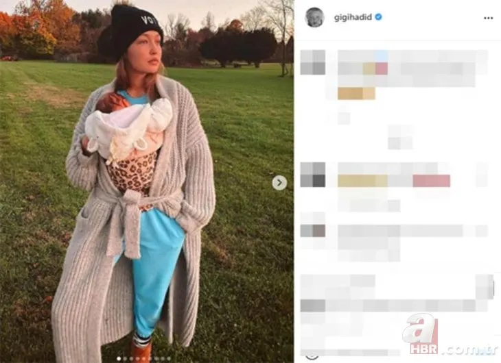 Gigi Hadid'den Khai paylaşımı! Yıllarca gizli kalacak