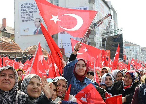 Son dakika: Başkan Erdoğan: Yavaş'a verilen oyların nereye gideceği ortada - 1