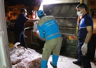 Şanlıurfa’da etiketsiz 10 ton tavuk ele geçirildi! Vatandaşlara yedireceklerdi hepsi imha edildi