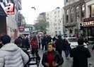 Taksim Caddesi’ndeki patlama anı kamerada!