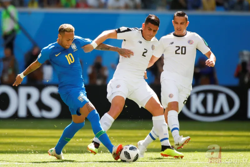 Brezilya Kosta Rika maç sonucu Brezilya uzatmada güldü 3