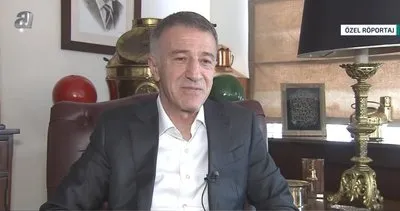 Trabzonspor Başkanı Ahmet Ağaoğlu'dan A Spor'a özel açıklamalar! İşte şampiyonluğun hikayesi